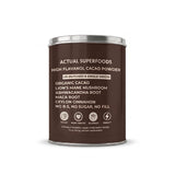 Actual Superfoods frente del envase mostrando el diseño y beneficio energía sostenida