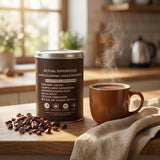 Actual Superfoods lata hermética abierta destacando conservación y frescura