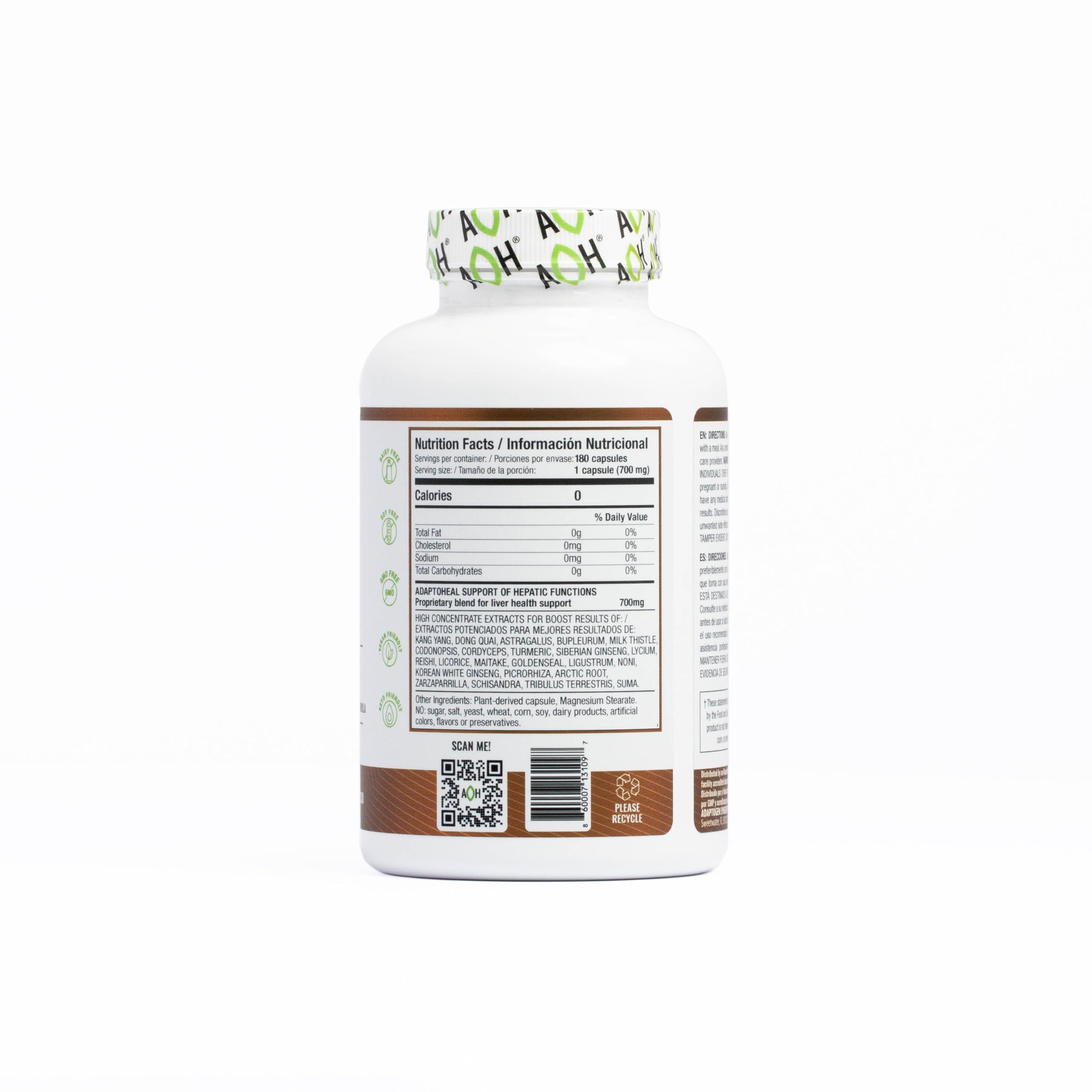 ADAPTOHEAL producto en cocina saludable sugeriendo integración con dieta