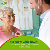 ADAPTOHEAL etiqueta con lista de ingredientes botánicos para transparencia