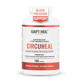 ADAPTOHEAL envase frontal de Circuheal mostrando fórmula y beneficio de circulación