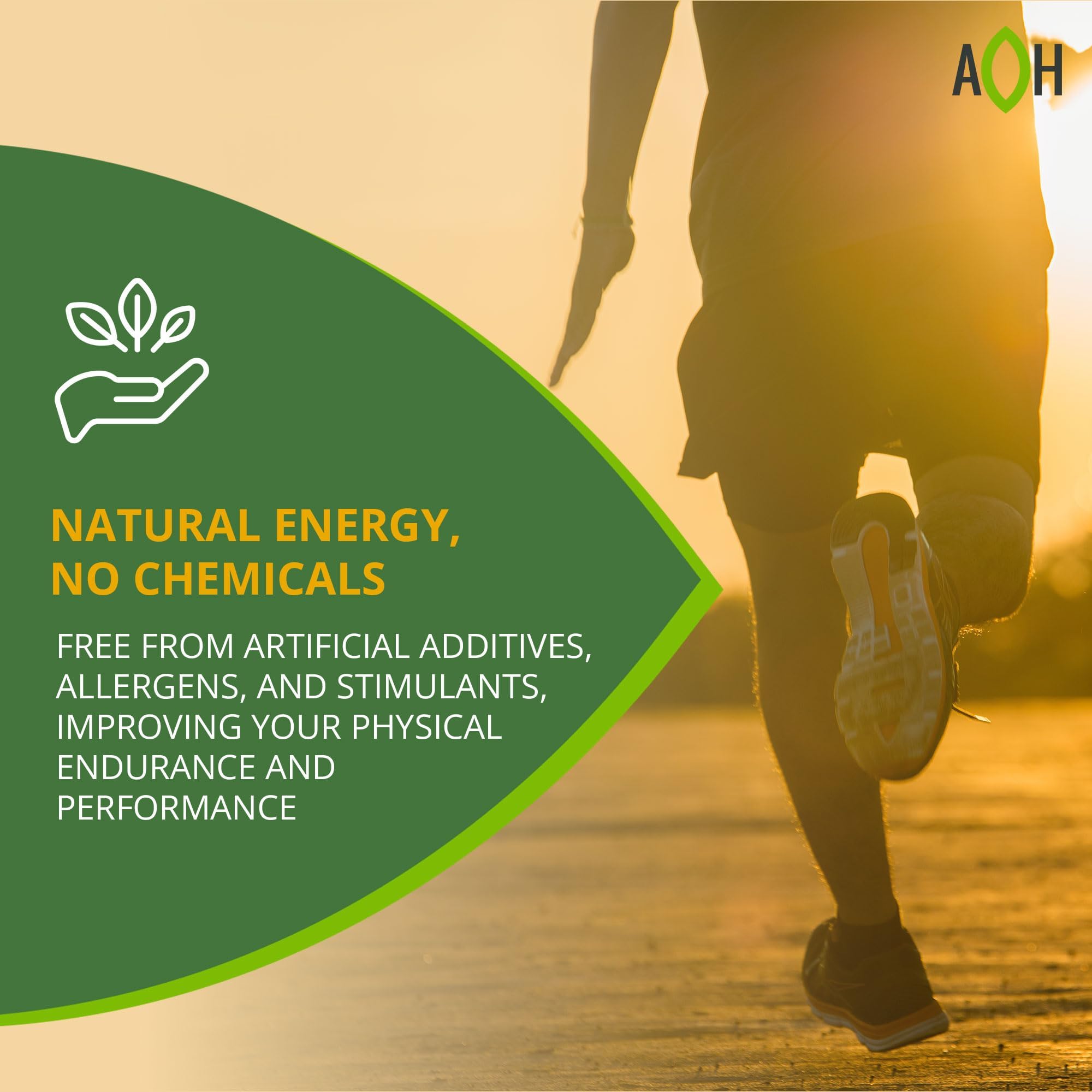 ADAPTOHEAL Energyheal etiqueta detallada con ingredientes adaptógenos clave