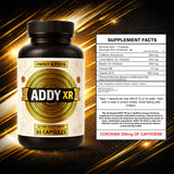 ADDY FOCUS escena de estilo de vida con energía sostenida por la mañana