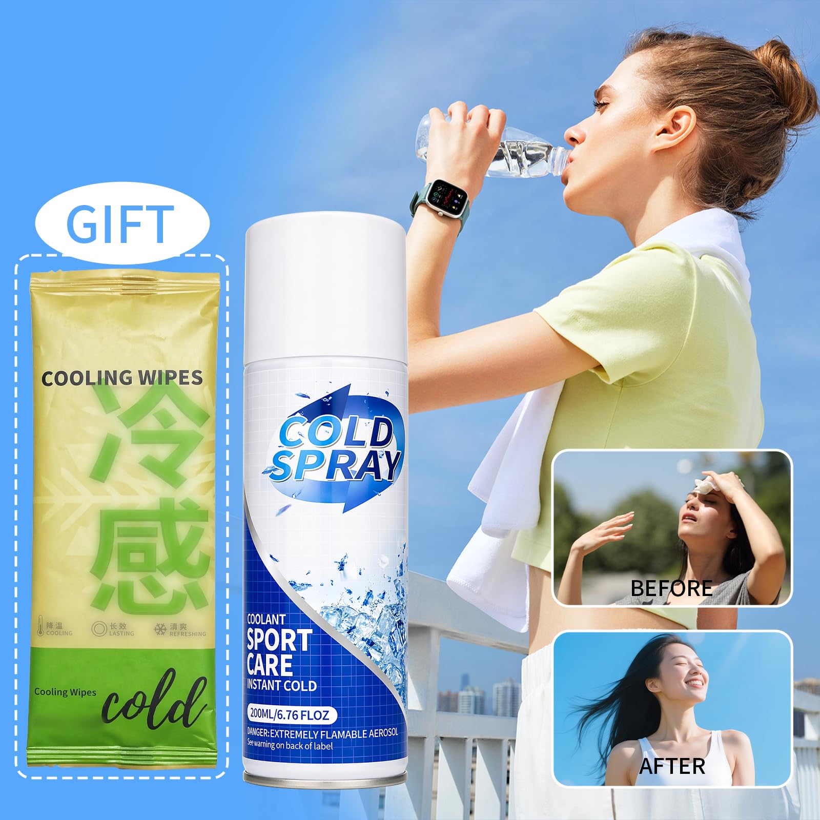 Adhesive Gbye etiqueta con ingredientes como hialuronato para hidratación suave