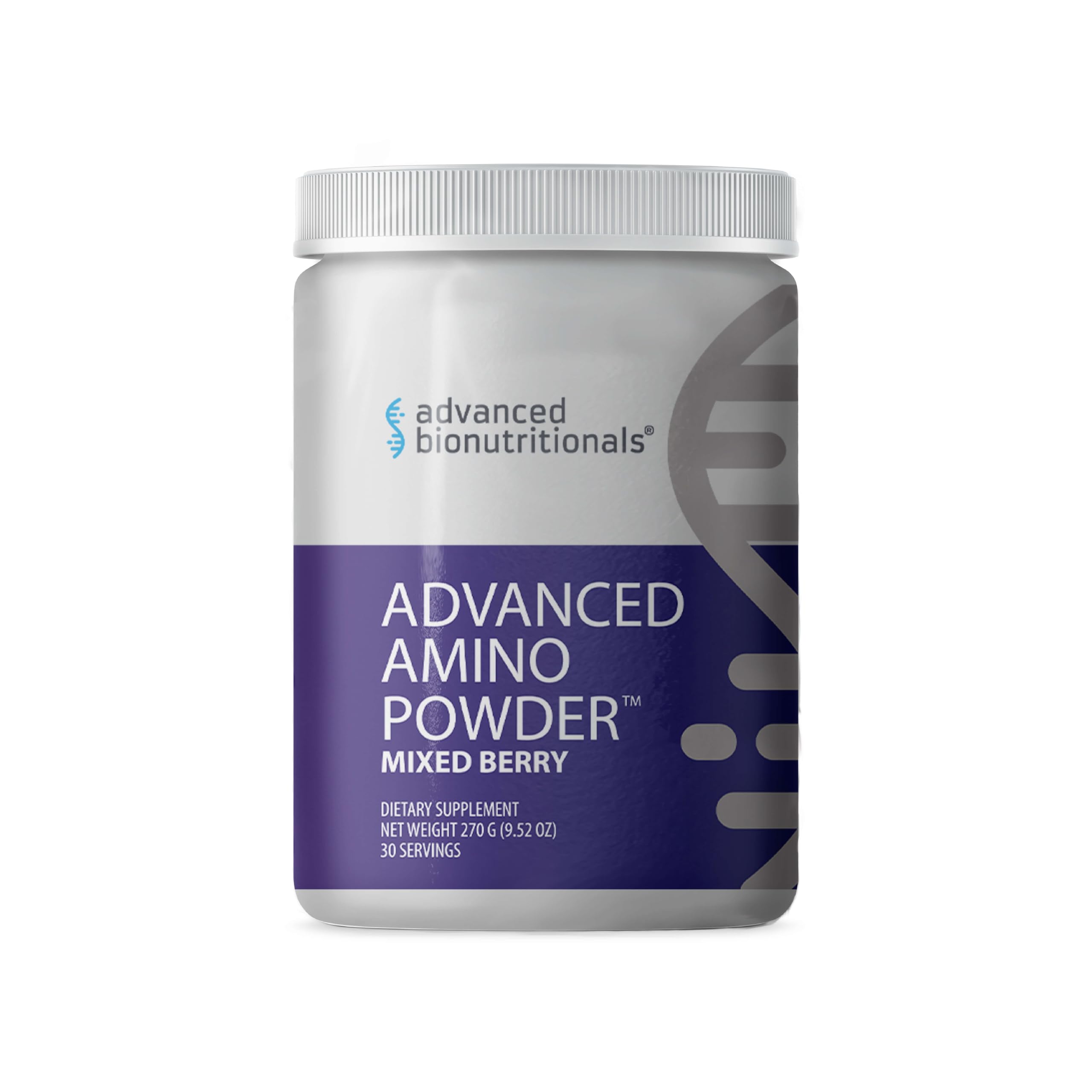Advanced Bionutritionals envase frontal mostrando el nombre y beneficio claro