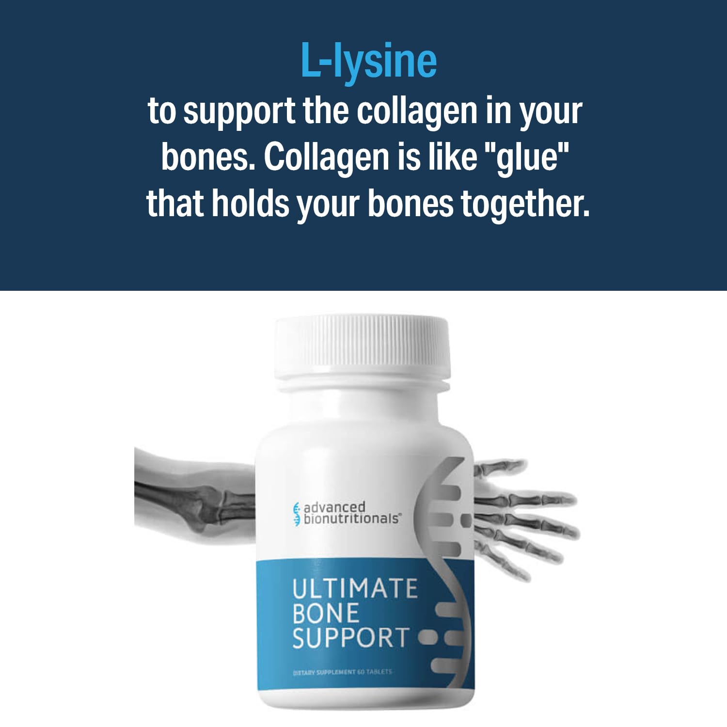 Advanced Bionutritionals etiqueta con lista de ingredientes clave y nutrientes