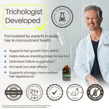 Advanced Trichology DermaIRON cápsula detalle para bajo malestar estomacal
