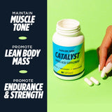 AdvoCare envase abierto con cápsulas visible para visualizar cantidad