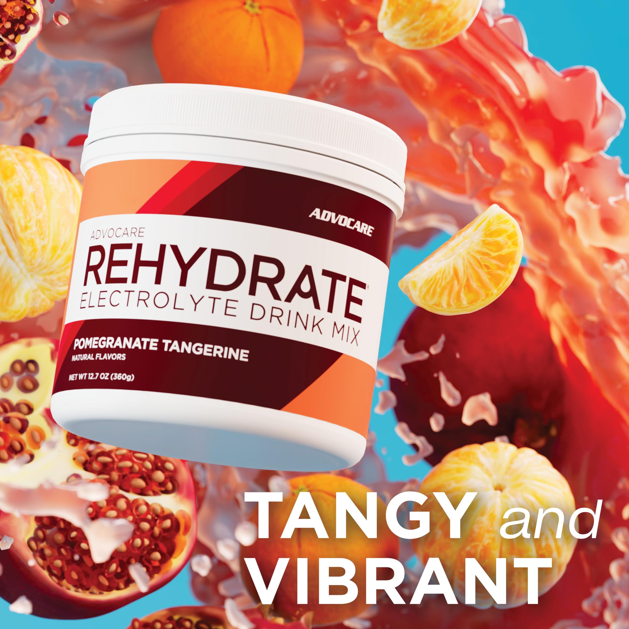 AdvoCare Rehydrate bebida en entorno de ejercicio, recuperación rápida