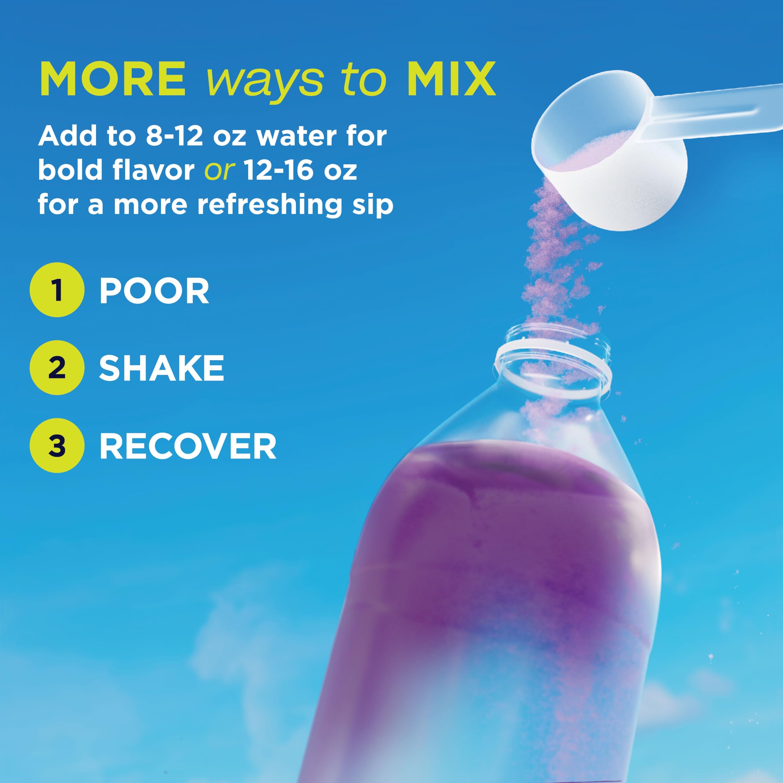 AdvoCare Rehydrate etiqueta con información nutricional y electrolitos