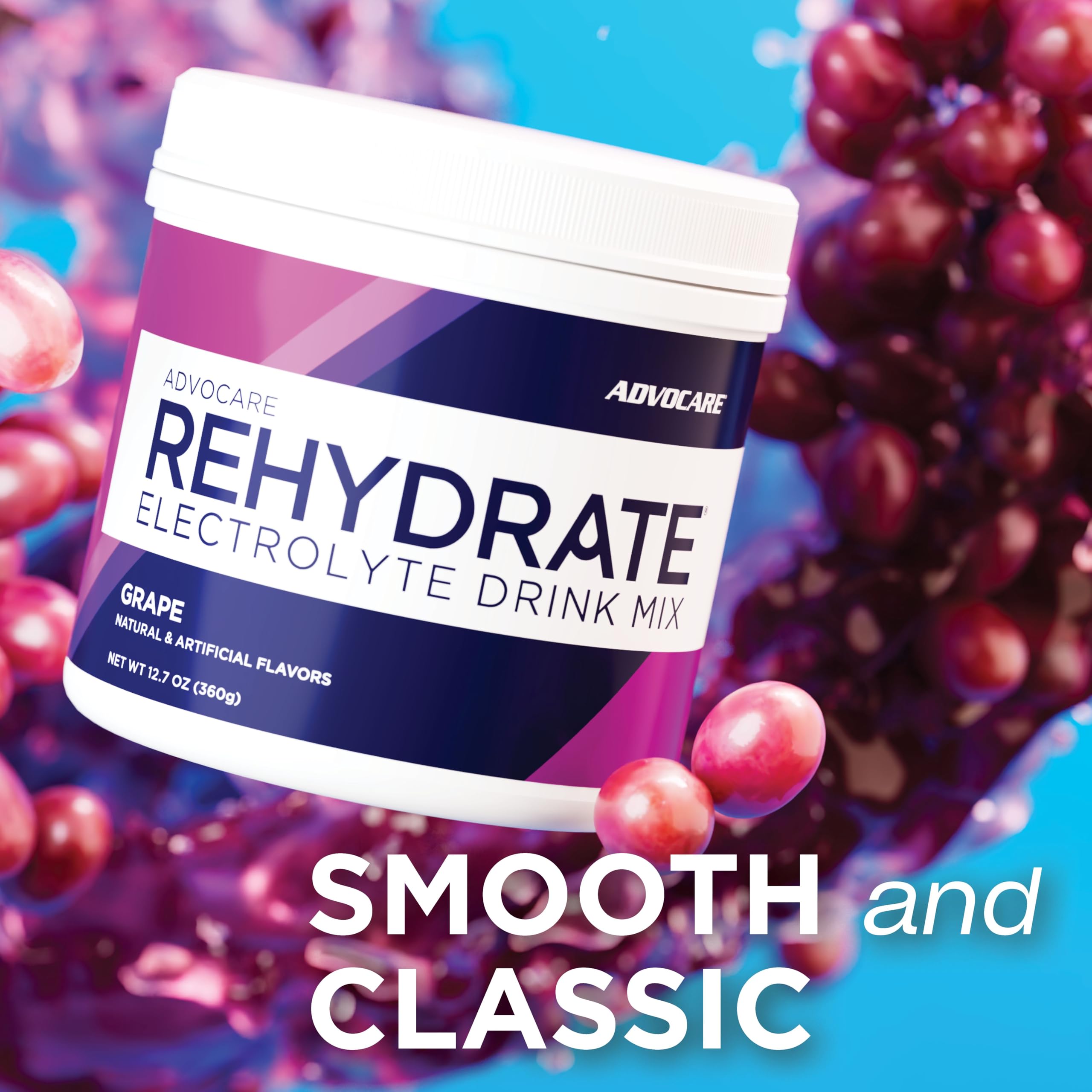 AdvoCare Rehydrate botella y atleta corriendo, rehidratación durante ejercicio