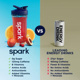 AdvoCare Spark persona bebiendo en estilo de vida para energía sostenida