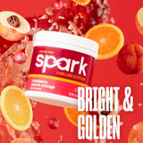 AdvoCare Spark etiqueta nutricional en primer plano resaltando vitaminas