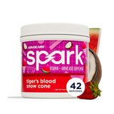 AdvoCare Spark frente del bote mostrando la presentación y sabor