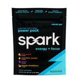 AdvoCare Spark frente del empaque mostrando variedad; conveniencia portátil