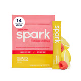 AdvoCare Spark vista frontal del empaque ofrece energía sin azúcar