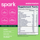 Textura del polvo AdvoCare Spark cercano, mezcla fina y fácil disolución