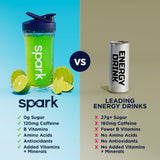 AdvoCare Spark cucharada medidora con polvo listando control de porciones
