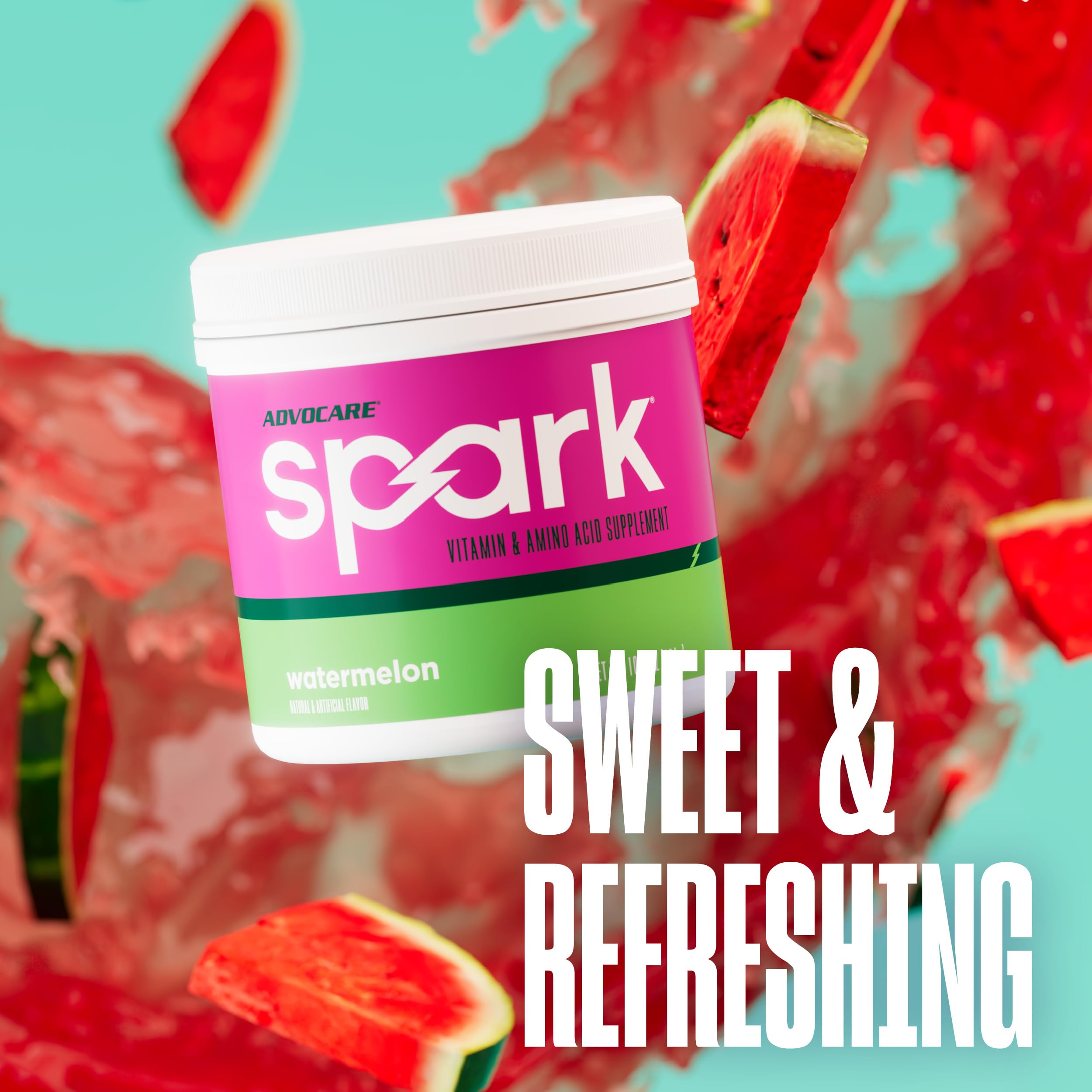 AdvoCare Spark en uso antes de entrenamiento para energía sostenida