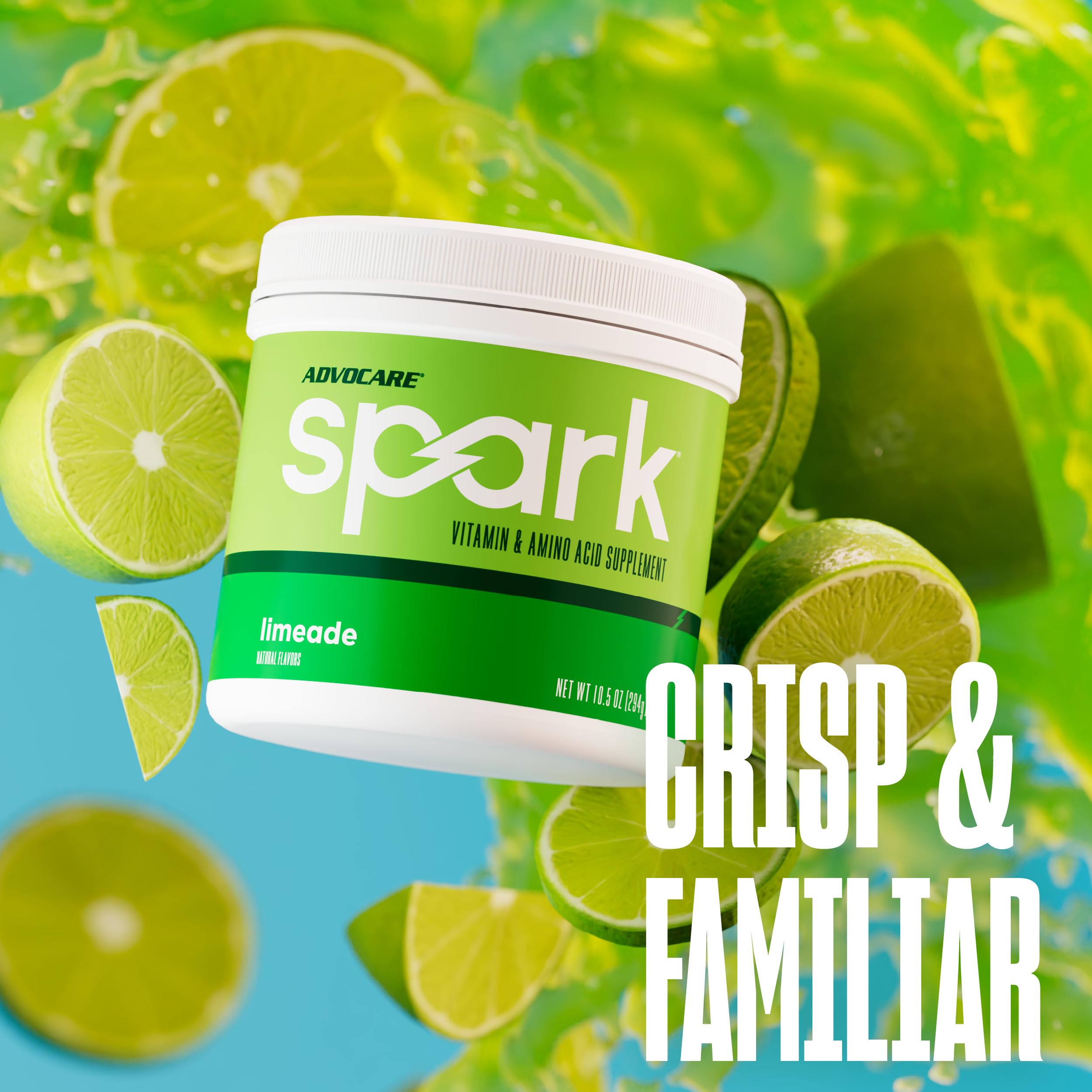 AdvoCare Spark bebida en gimnasio ilustrando energía y enfoque durante entrenamiento