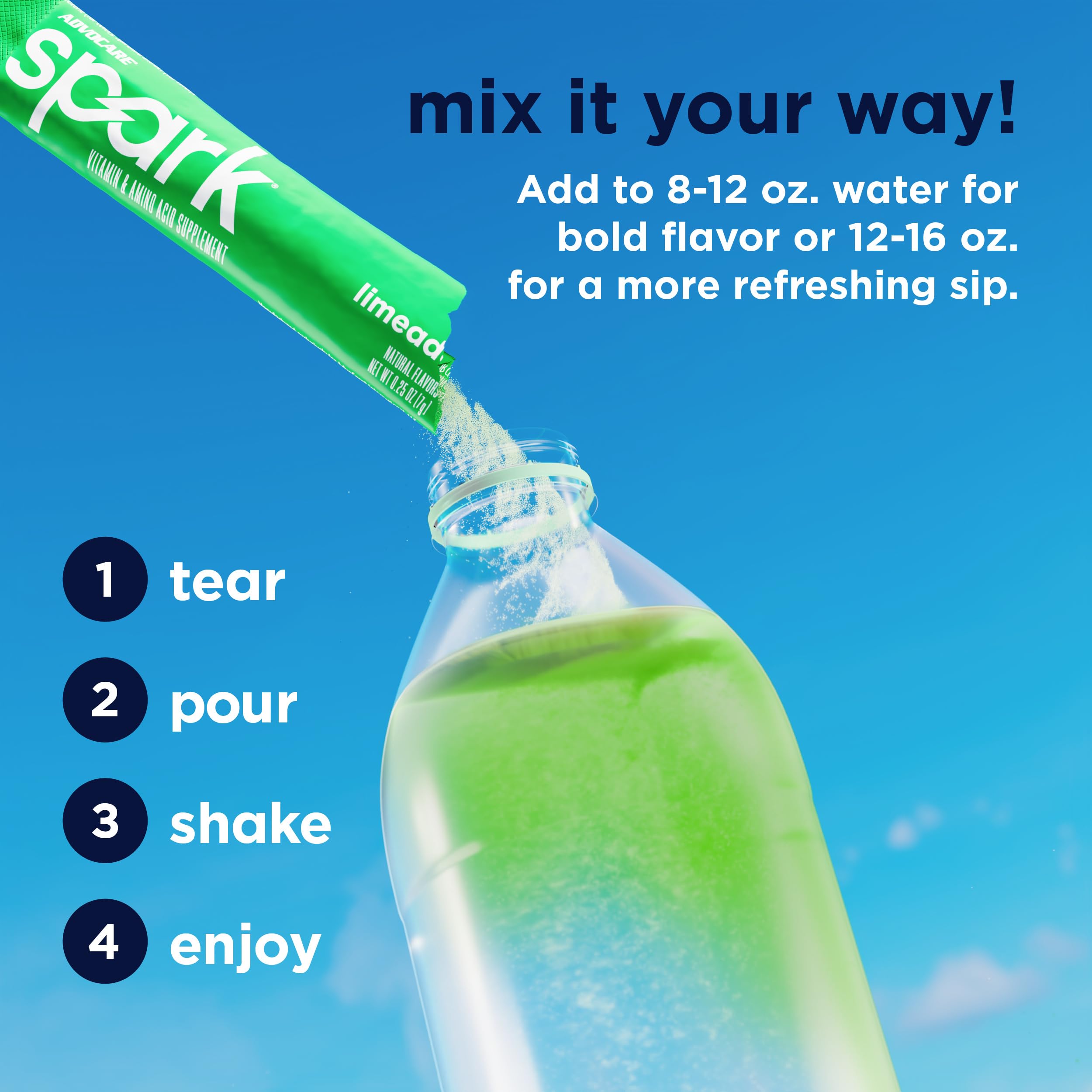 AdvoCare vaso preparado limeade refrescante listo para beber