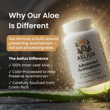 Aelius Naturals etiqueta nutricional, ingredientes claros y origen certificado