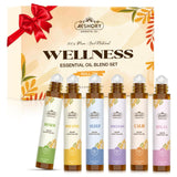 Aeshory set frontal con seis roll‑on, perfecto regalo de aromaterapia portátil