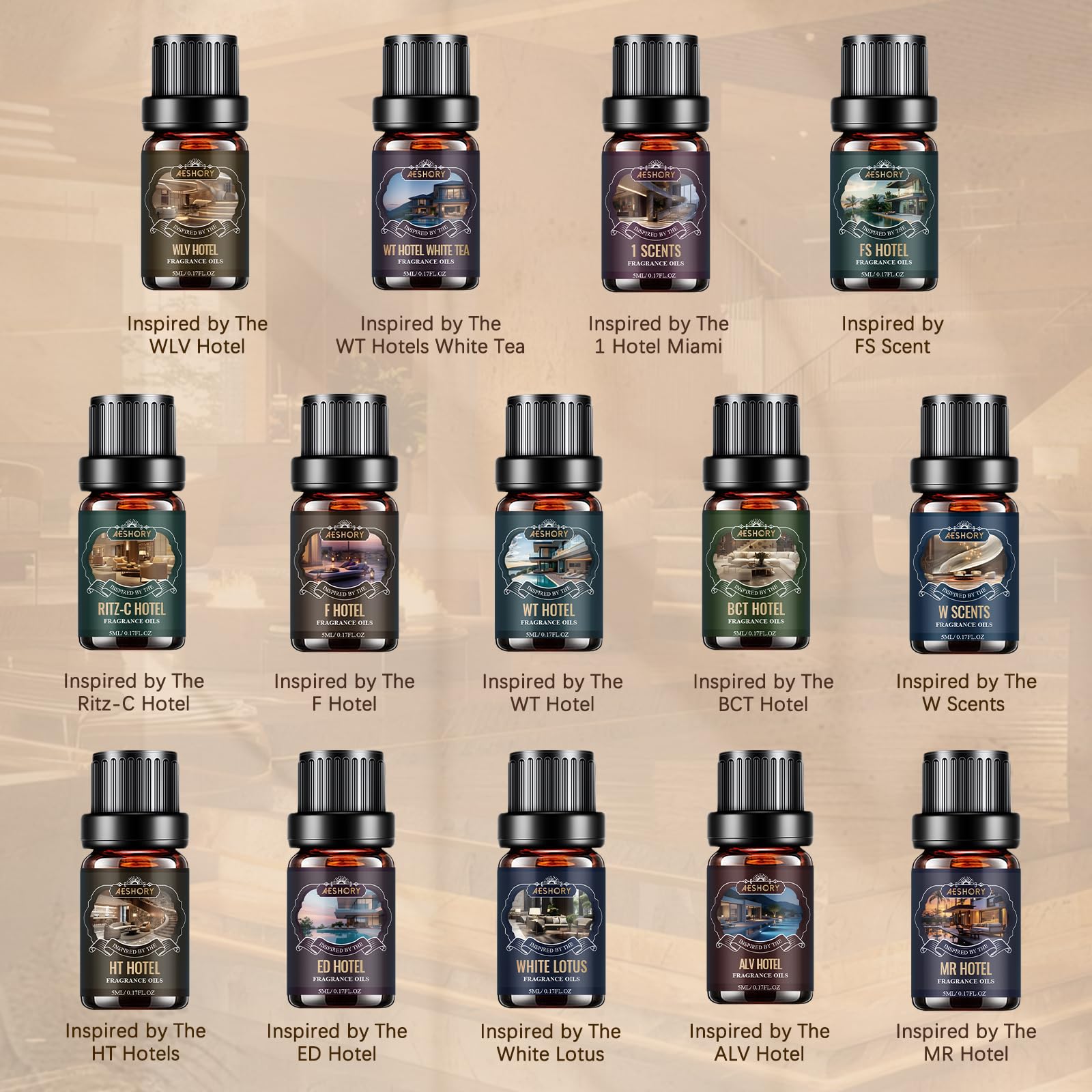 Aeshory gota de aceite mostrando textura y pureza
