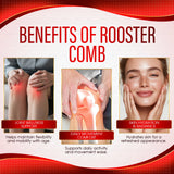 Aevezom ilustración de cresta de gallo que indica origen natural