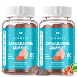 AFXMATE paquete frontal mostrando 120 gomitas y marca, ideal para rutina diaria