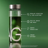 AG1 primer plano del polvo que resalta textura y mezcla nutritiva