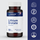 AgeImmune etiqueta con información de ingredientes y pruebas de lote