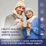 AgeImmune etiqueta nutricional con dosis e ingredientes principales