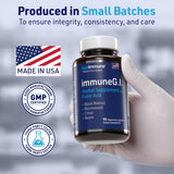 AgeImmune polvo de extracto en primer plano destacando pureza de ingredientes
