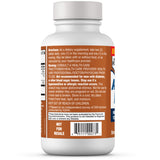 Ageless Male botella abierta con tabletas indicando cantidad por envase