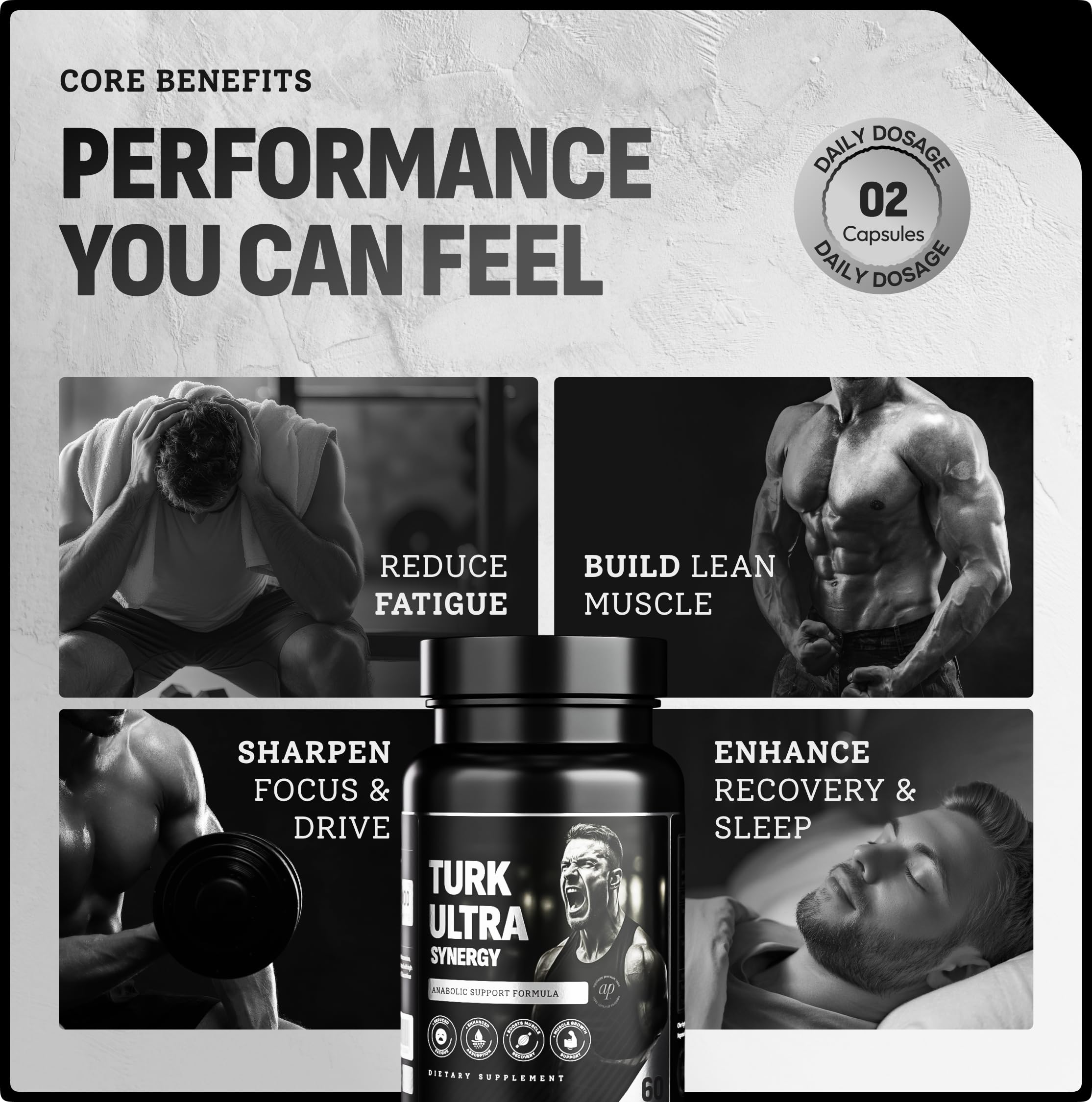 Ageless Pursuit Labs bote junto a equipo de gimnasio para uso práctico