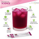 AgelessLX etiqueta con lista de ingredientes clave y dosificación clara