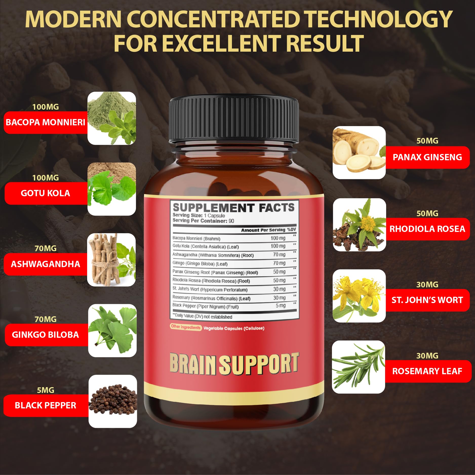 agobi etiqueta con ingredientes visibles, transparencia y confianza