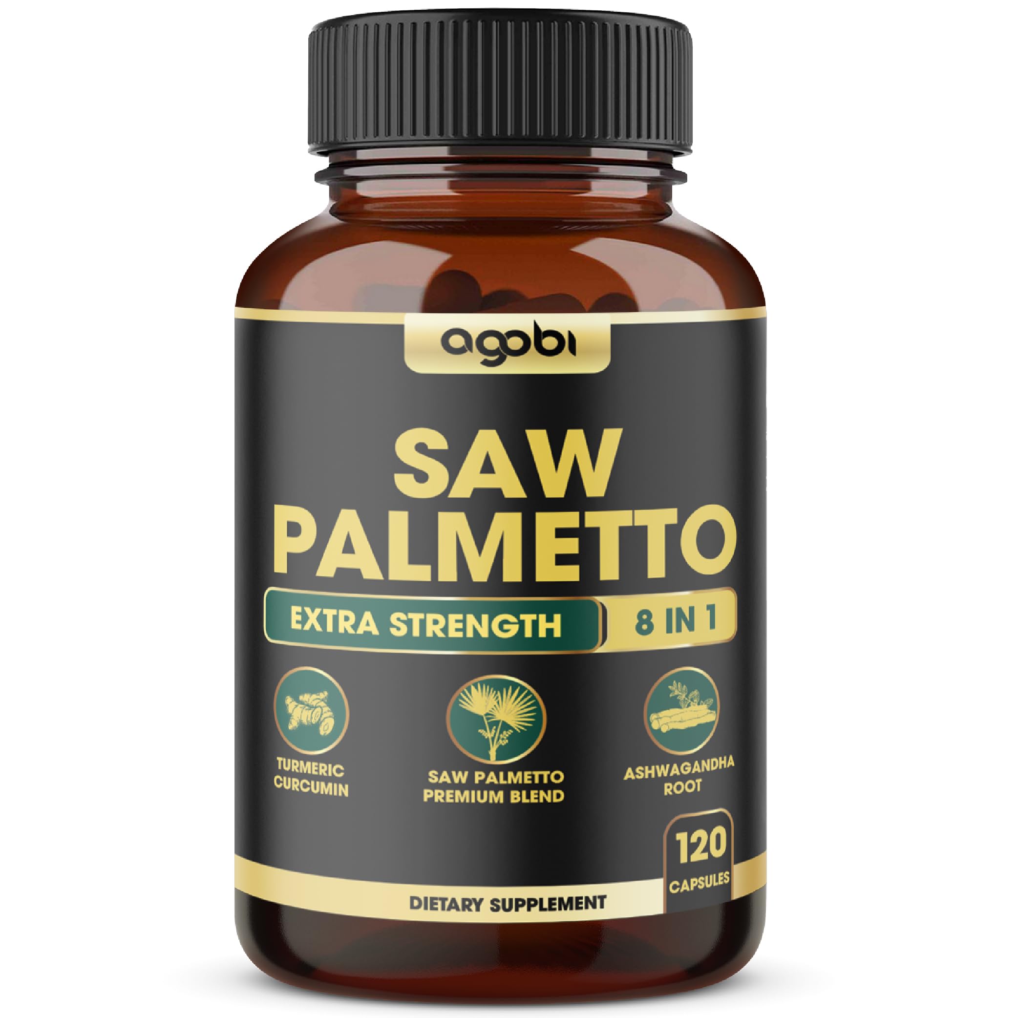 agobi botella frontal 8in1 mostrando beneficios y formato vegano