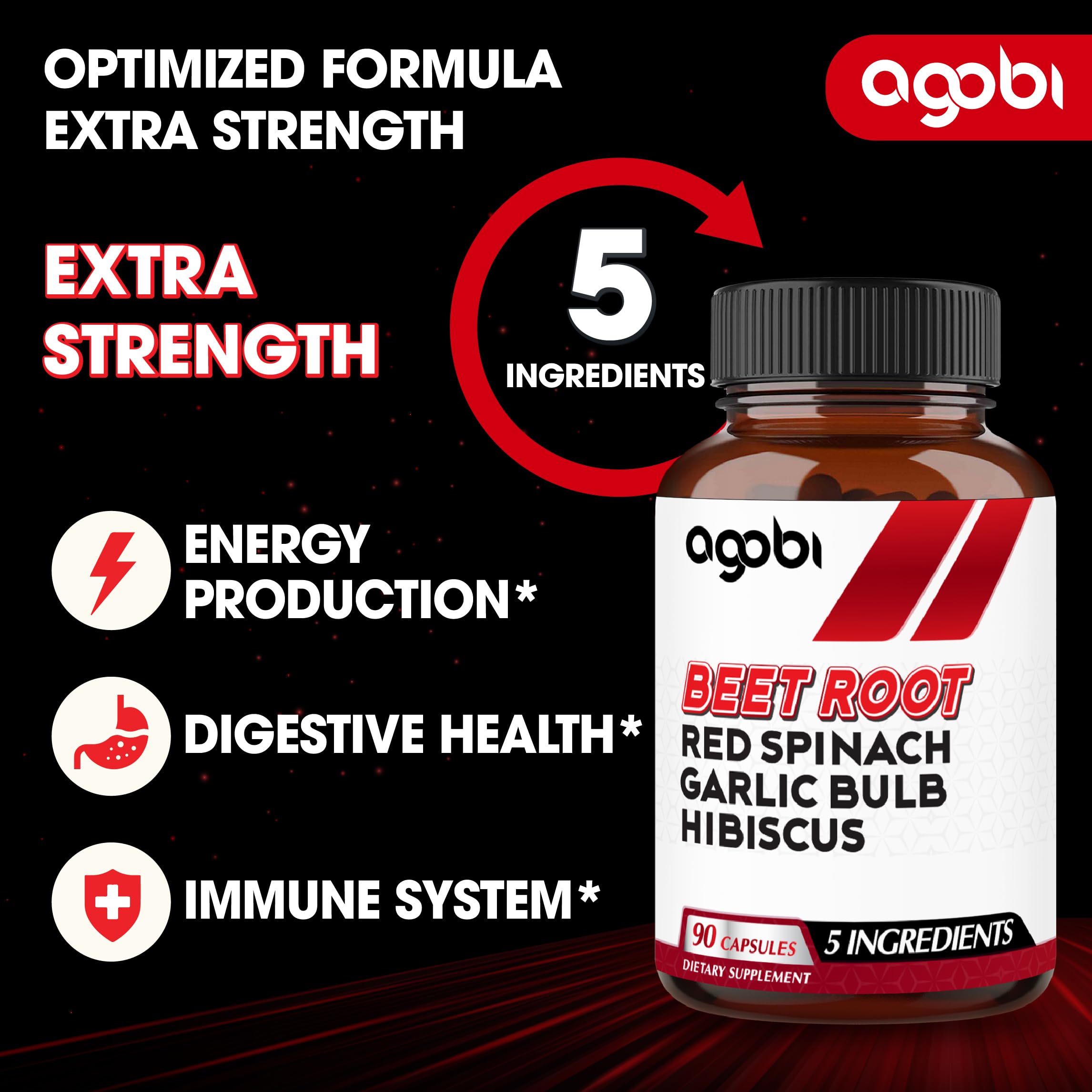 agobi ingredientes mezcla vegetal remolacha ajo hibisco espinaca roja