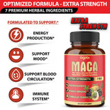 agobi mezcla de maca y adaptógenos en polvo destacando origen vegetal