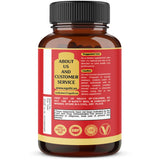 agobi polvo de ingredientes naturales junto a cápsulas, origen vegetal