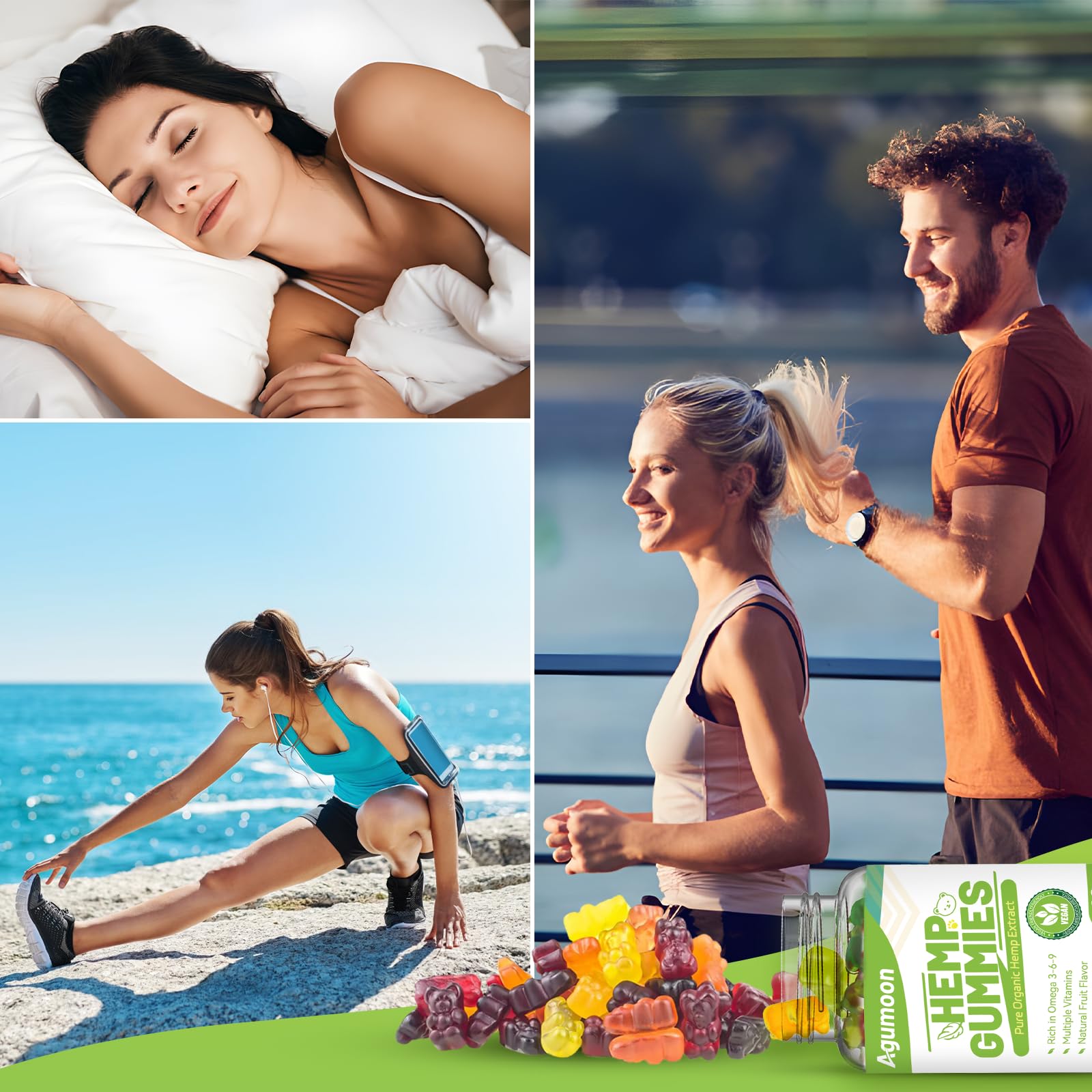 Agumoon etiqueta con ingredientes y perfil nutricional legible