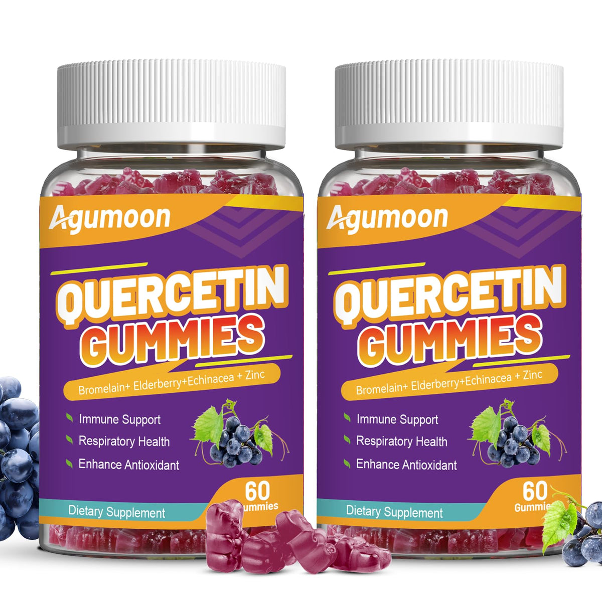 Agumoon frontal del pack mostrando diseño y cantidad conveniente