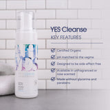 AH! YES en estante de baño, presentación orgánica y aspecto elegante