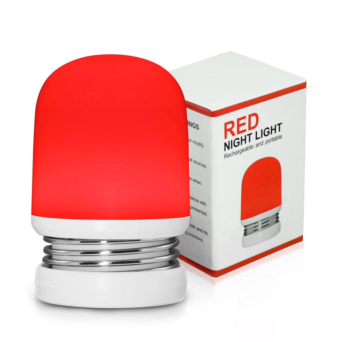 AheadTeca lámpara frontal pequeña luz roja, ambiente relajante