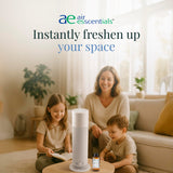 Air Esscentials ambientando un escritorio con fragancia fresca para concentración