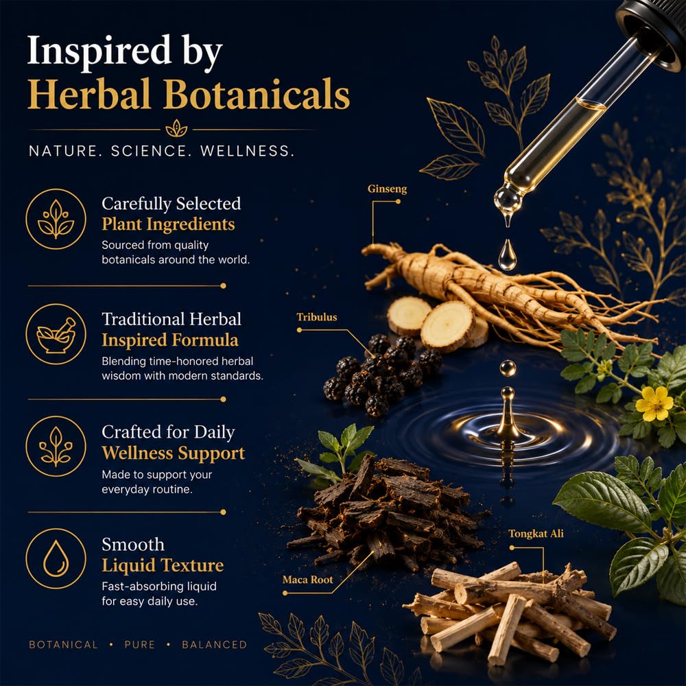 Aireva MEDVI Quad Drops con maca, ginseng y tribulus como ingredientes clave