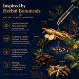 Aireva MEDVI Quad Drops con maca, ginseng y tribulus como ingredientes clave