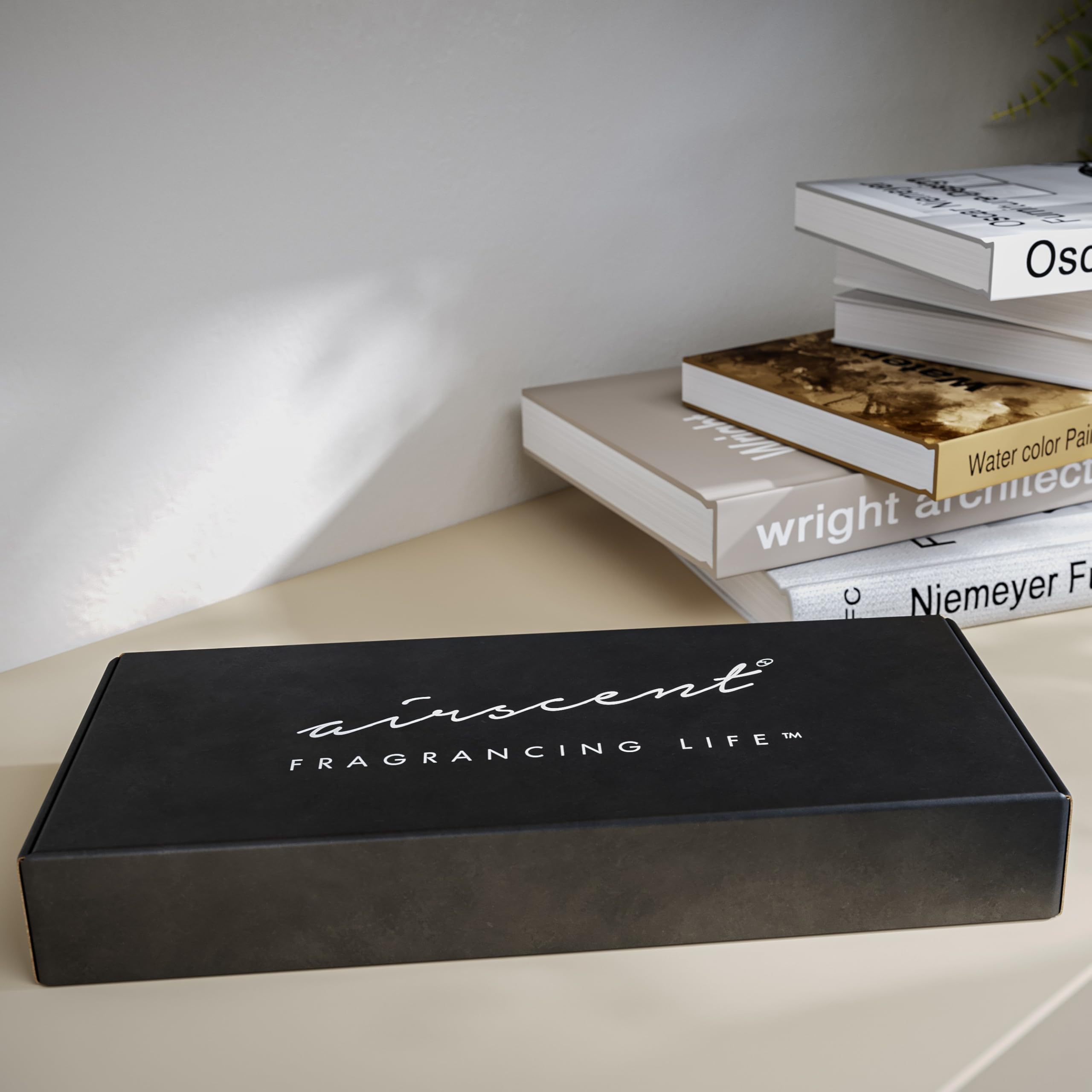 AirScent ambiente de sala con velas y difusor, crea atmósferas acogedoras